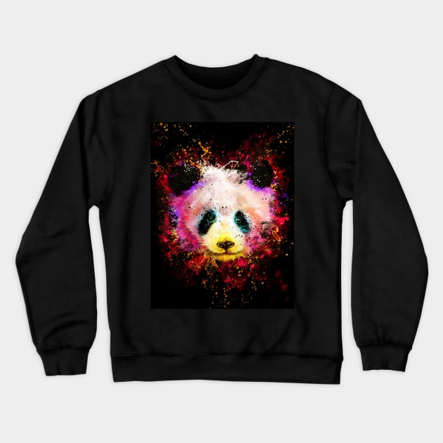 Panda Crewneck Sweatshirt by dmitryb1